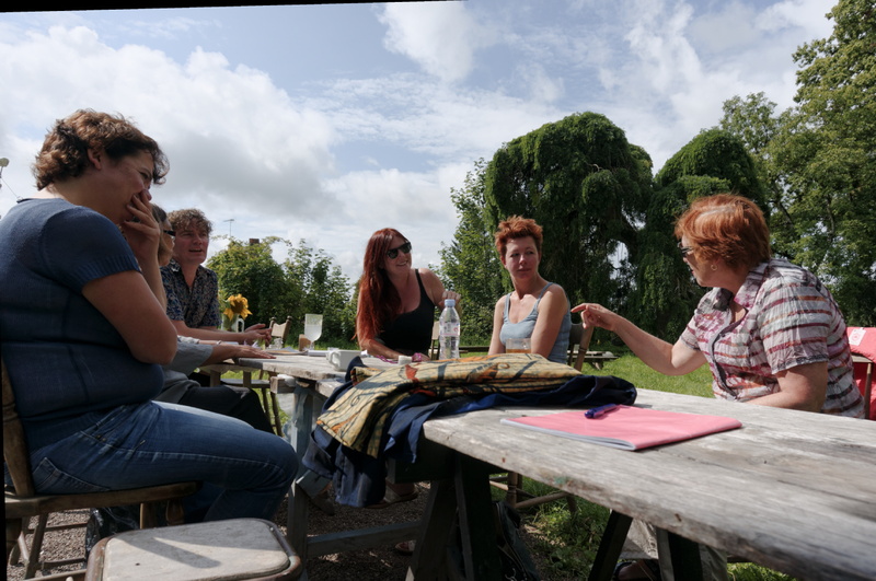 aan tafel