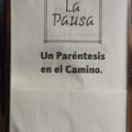 la pausa