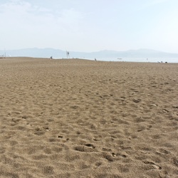 la playa