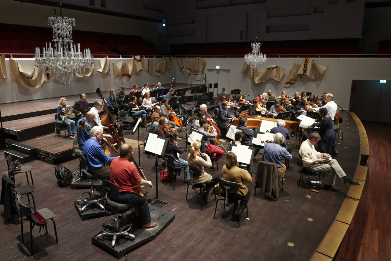 rehearsal residentie orkest