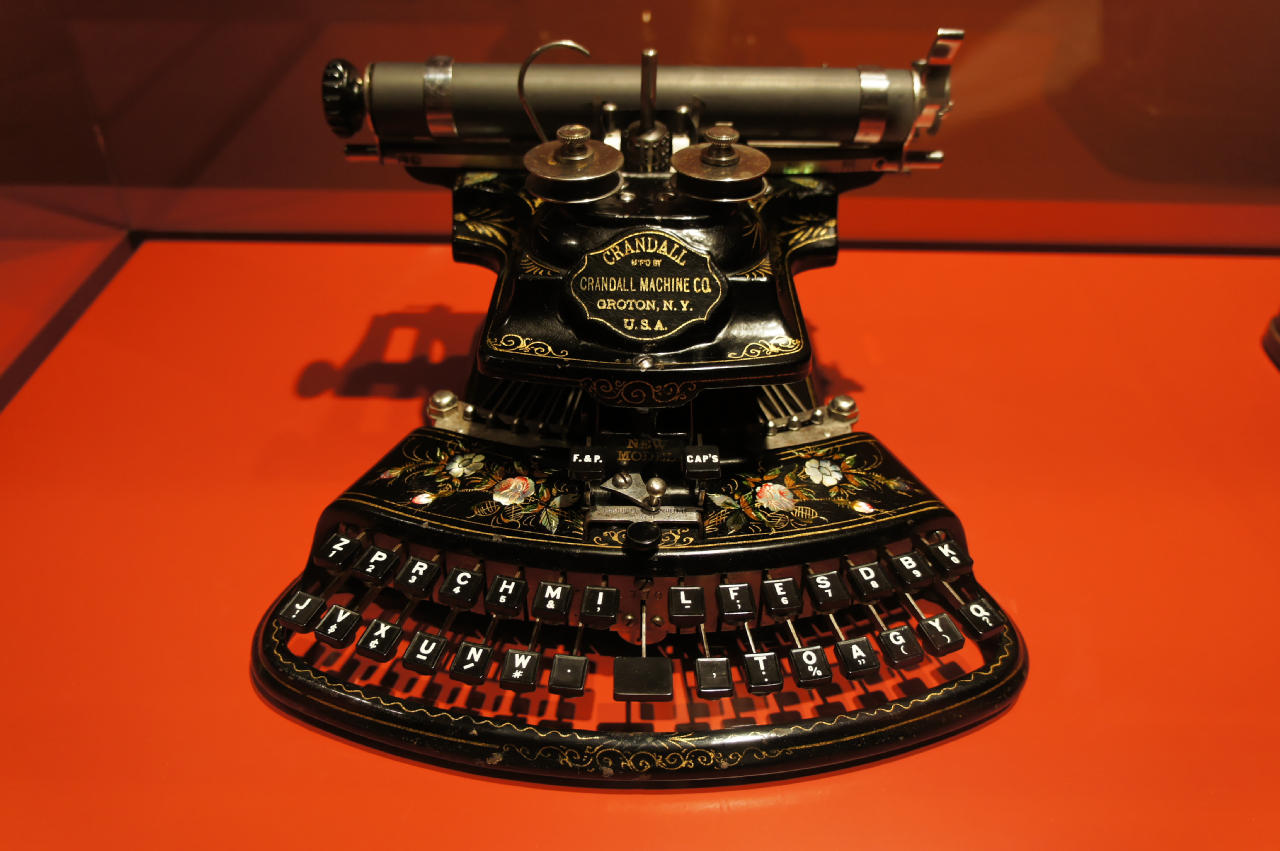 crandal typewriter company, new model