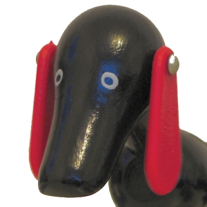 Brio wooden toy dog speelgoedhond
