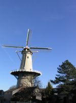 windmill molen , Wateringen, Holland